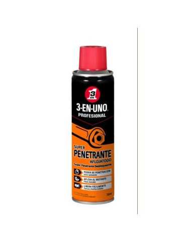 Penetrante Aflojatodo 250ML 34528 [LOTE DE 4 Unidades] 3 EN 1