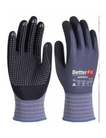 Guante Nitrilo Betterfit Superdot BL-008 Talla 7 [LOTE DE 10 Unidades] 3L