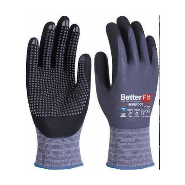 Guante Nitrilo Betterfit Superdot BL-008 Talla 7 [LOTE DE 10 Unidades] 3L