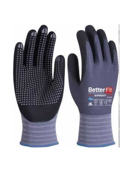 Guante Nitrilo Betterfit Superdot BL-008 Talla 7 [LOTE DE 10 Unidades] 3L