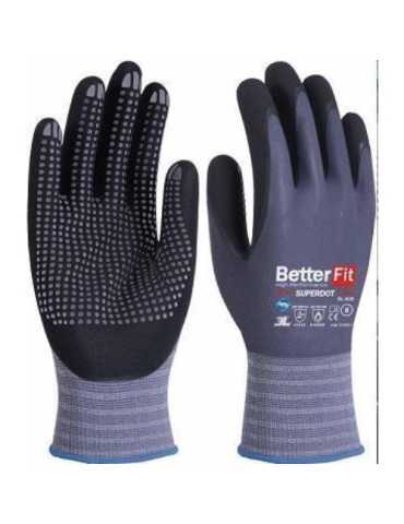 Guante Nitrilo Betterfit Superdot BL-008 Talla 8 [LOTE DE 10 Unidades] 3L