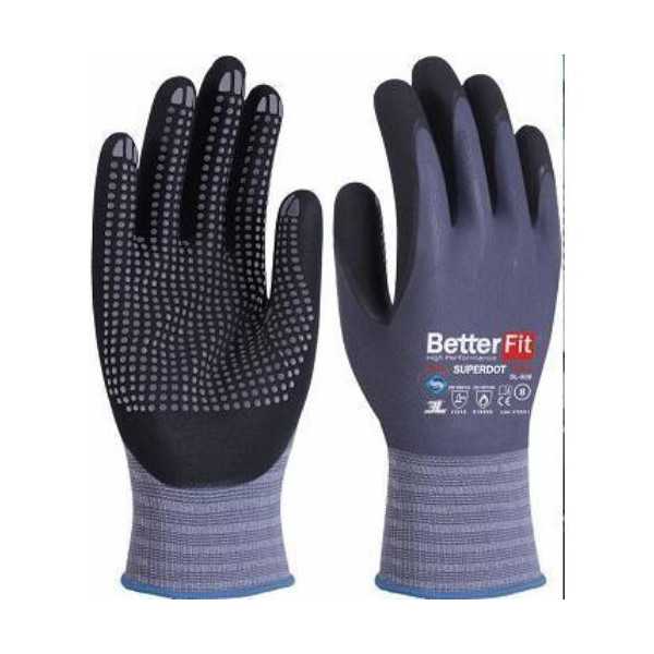 Guante Nitrilo Betterfit Superdot BL-008 Talla 8 [LOTE DE 10 Unidades] 3L