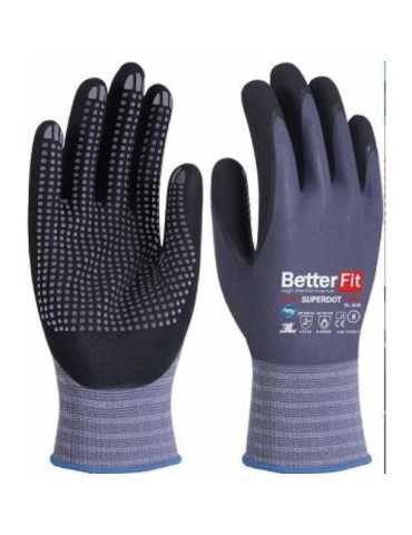 Guante Nitrilo Betterfit Superdot BL-008 Talla 10 [LOTE DE 10 Unidades] 3L