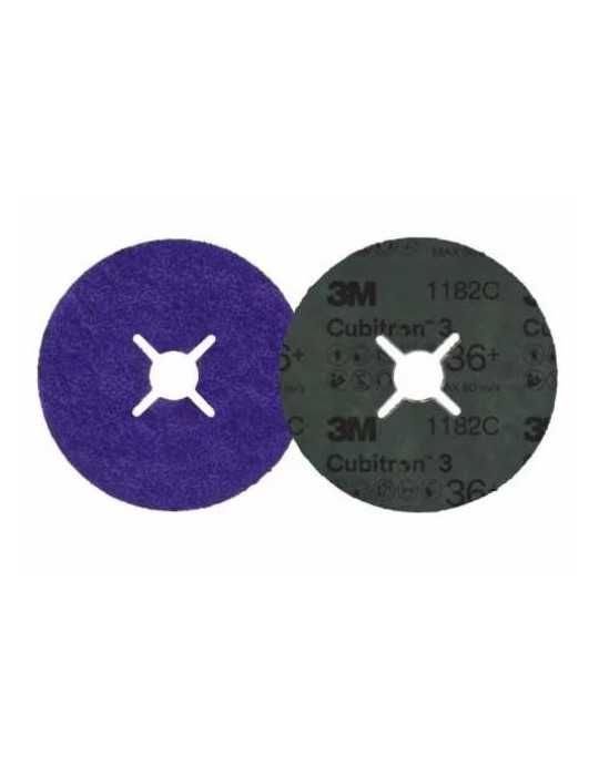 Disco Fibra Cubitron 31187C 60+ 115X22MM [LOTE DE 8 Unidades] 3M