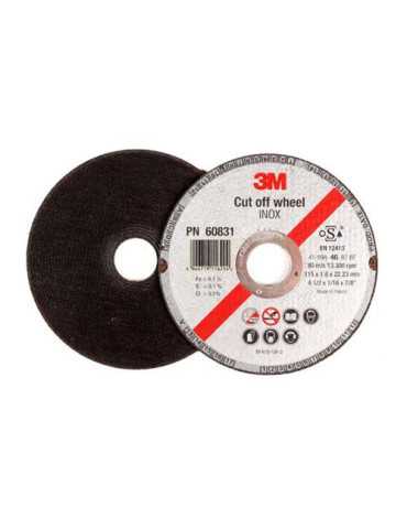 Disco Corte T42 115X3.2X1.6 mm 64334 [LOTE DE 20 Unidades] 3M