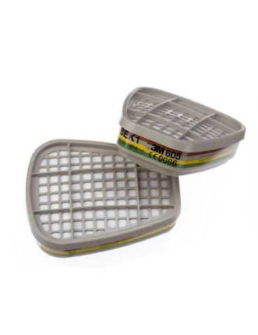 Filtro ABEK1 GT500084022 6059 (Pack 2) [LOTE DE 2 Unidades] 3M