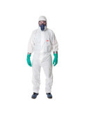 Buzo Protector Desechable Blanco Talla L P4515BL [LOTE DE 4 Unidades] 3M