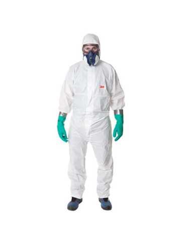 Buzo Protector Desechable Blanco Talla XL P4515BXL [LOTE DE 6 Unidades] 3M
