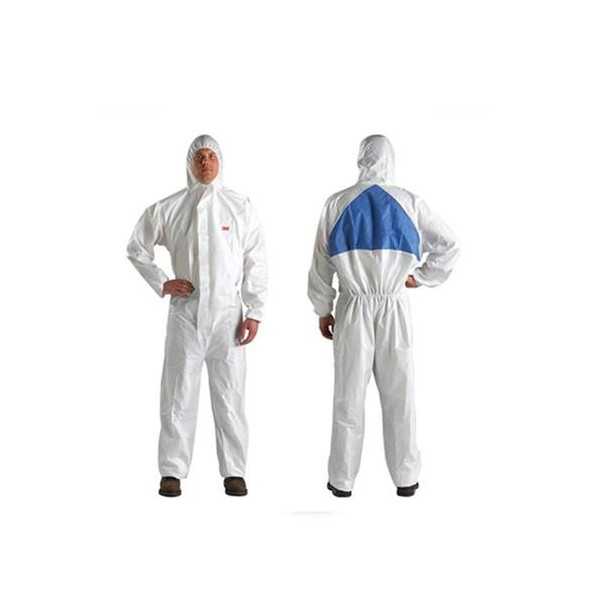 Buzo Protector Desechable Blanco Talla M P4510 [LOTE DE 4 Unidades] 3M