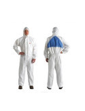 Buzo Protector Desechable Blanco Talla M P4510 [LOTE DE 4 Unidades] 3M