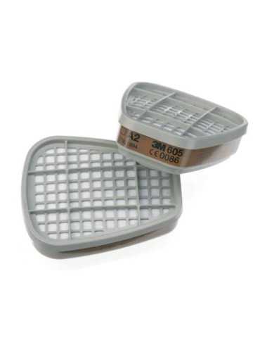 Filtro Gases Vapores A2 6055 [LOTE DE 2 Unidades] 3M