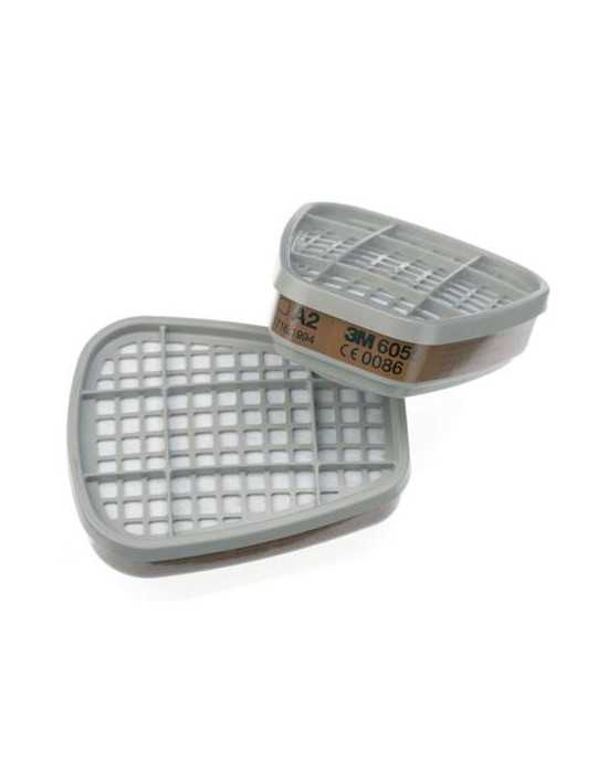 Filtro Gases Vapores A2 6055 [LOTE DE 2 Unidades] 3M