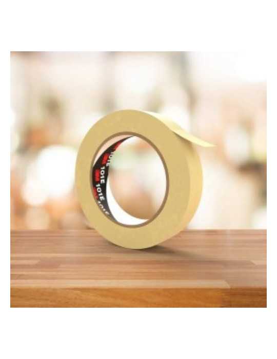Cinta de Enmascarado 101E, Beige, 24 mm X 50 m [LOTE DE 14 Unidades] 3M