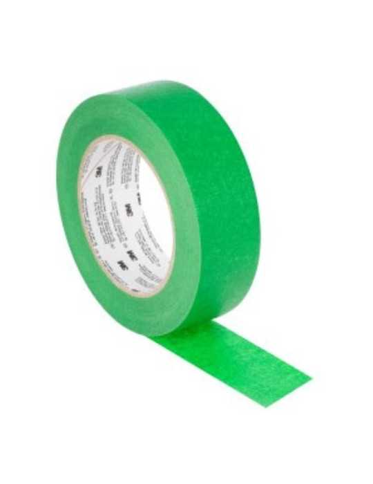 Cinta Enmascarado Verde 36X50X0.,12MM UV2814 [LOTE DE 6 Unidades] 3M