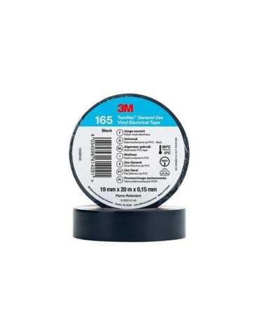 Cinta Eléctrica PVC Temflex 165 Rojo 19MMX20M [LOTE DE 16 Unidades] 3M