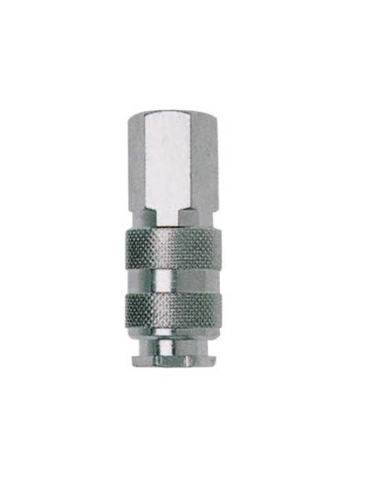 Enchufe Rápido Universal Neumatico 1/4 Hembra [LOTE DE 4 Unidades] ABAC