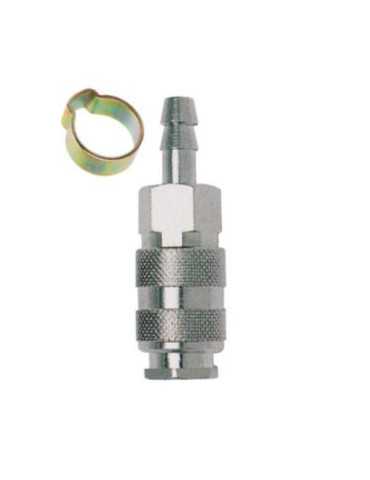 Enchufe Rápido Universal Neumatico Manguera Ø8X13 [LOTE DE 4 Unidades] ABAC