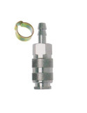Enchufe Rápido Universal Neumatico Manguera Ø8X13 [LOTE DE 4 Unidades] ABAC