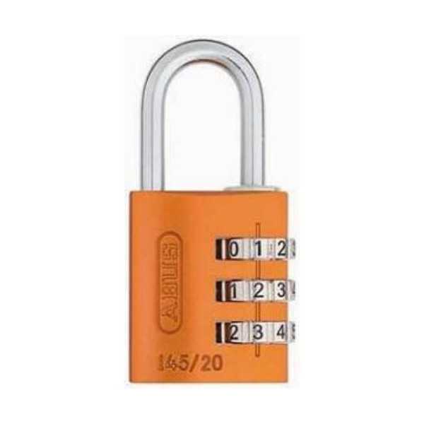 Candado Combinación Naranja 20 mm 145/20 [LOTE DE 4 Unidades] ABUS