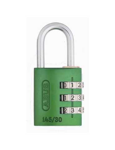 Candado Combinación Verde 30 mm 145/30 [LOTE DE 4 Unidades] ABUS