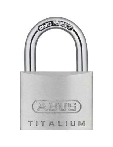 Candado Titalium 25 mm 64/TI/25 [LOTE DE 6 Unidades] ABUS