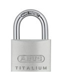 Candado Titalium 25 mm 64/TI/25 [LOTE DE 6 Unidades] ABUS