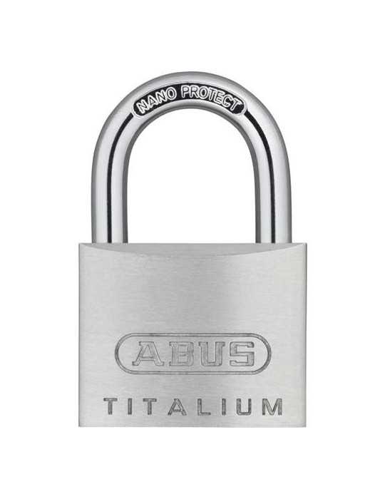 Candado Titalium 35 mm 64/TI/35 [LOTE DE 4 Unidades] ABUS
