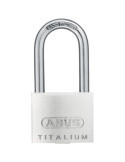 Candado Titalium 50MM Arco Largo 64TI/50HB50 [LOTE DE 2 Unidades] ABUS