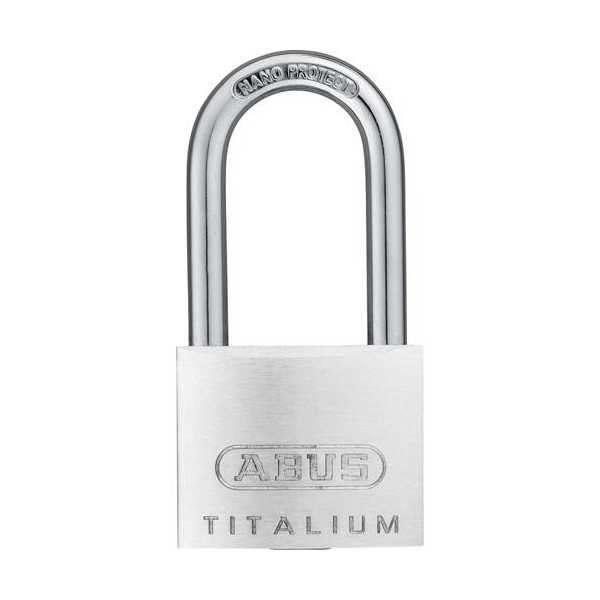 Candado Titalium 30MM Arco Largo 64TI/30HB30 [LOTE DE 4 Unidades] ABUS