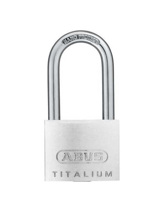 Candado Titalium 30MM Arco Largo 64TI/30HB30 [LOTE DE 4 Unidades] ABUS