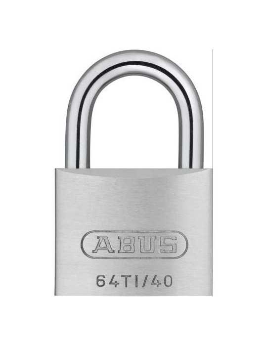 Candado Titalium 40 Llav/Igua 6411 64TI/40HB40KA [LOTE DE 4 Unidades] ABUS