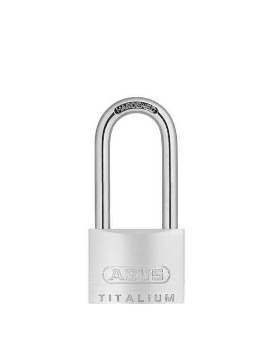 Candado Exte. titalium 50MM Arco Largo 54TI/50HB50 [LOTE DE 2 Unidades] ABUS