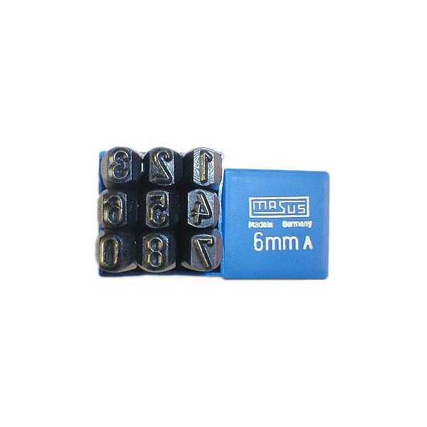 Numeracion Golpe 10 mm 57-029 [LOTE DE 2 Unidades] ACHA