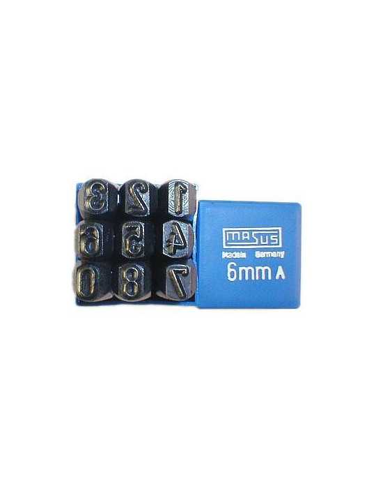 Numeracion Golpe 10 mm 57-029 [LOTE DE 2 Unidades] ACHA