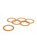 Goma Tarro Naranja 10CM (BOLSA-6) [LOTE DE 8 Unidades] ADI