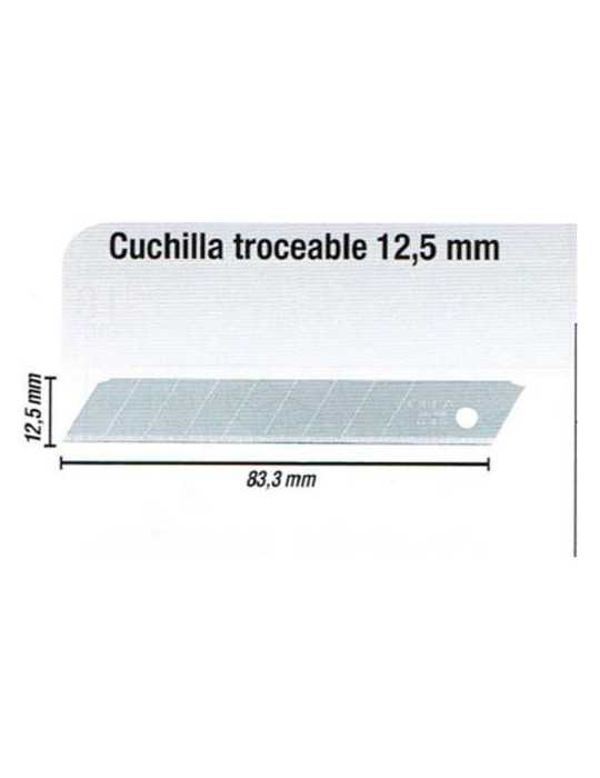 Recambio Hojas Cutter MT-1 12.5 mm (Juego 10) [LOTE DE 4 Unidades] AGHASA TURIS