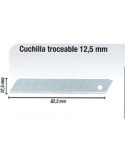 Recambio Hojas Cutter MT-1 12.5 mm (Juego 10) [LOTE DE 4 Unidades] AGHASA TURIS
