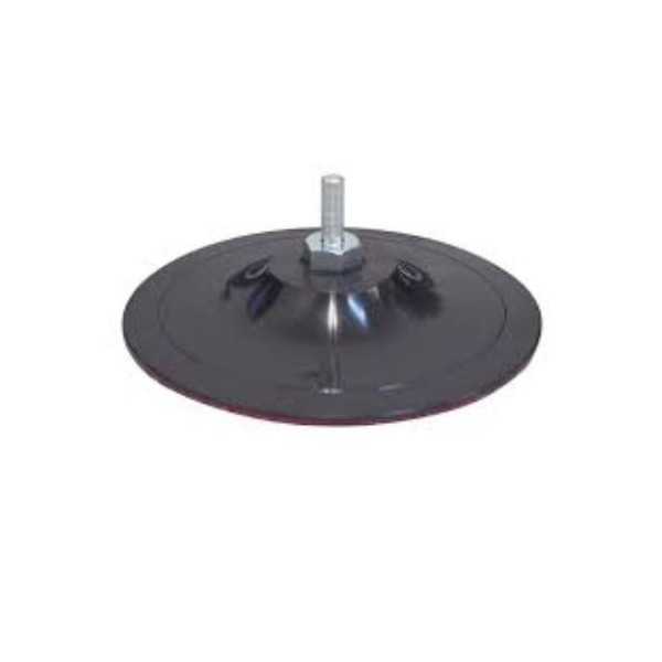 Base Lijadora Velcro con Espiga D.125 EDPDV125 [LOTE DE 4 Unidades] AGHASA TURIS