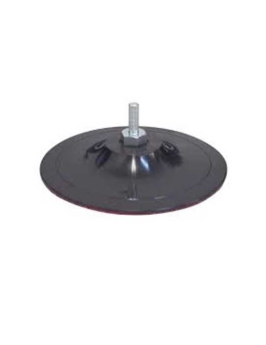 Base Lijadora Velcro con Espiga D.125 EDPDV125 [LOTE DE 4 Unidades] AGHASA TURIS