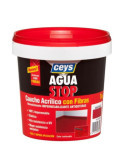 Aquastop Caucho Acrílico con Filtros 1 Kg. rojo [LOTE DE 4 Unidades] AGUASTOP CEYS