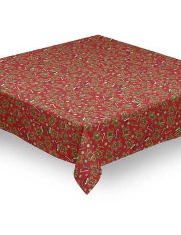 Mantel Confeccionado PVC Navidad 5 140X140CM [LOTE DE 4 Unidades] AITANA