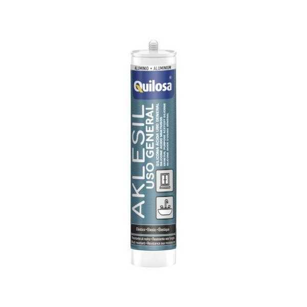 Silicona Fungicida Translucida 280 ml [LOTE DE 12 Unidades] AKLESIL