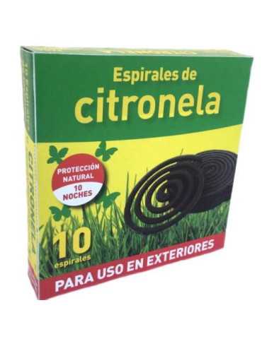 Espirales Citronela Antimosquitos 10UDS. 359 [LOTE DE 18 Unidades] ALAMPAT