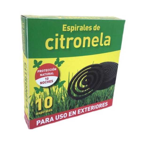 Espirales Citronela Antimosquitos 10UDS. 359 [LOTE DE 18 Unidades] ALAMPAT