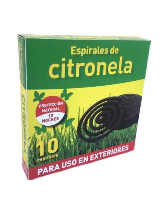 Espirales Citronela Antimosquitos 10UDS. 359 [LOTE DE 18 Unidades] ALAMPAT
