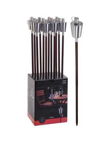 Antorchas Inoxi. 115CM Depósito 9X16CM 690 [LOTE DE 2 Unidades] ALAMPAT