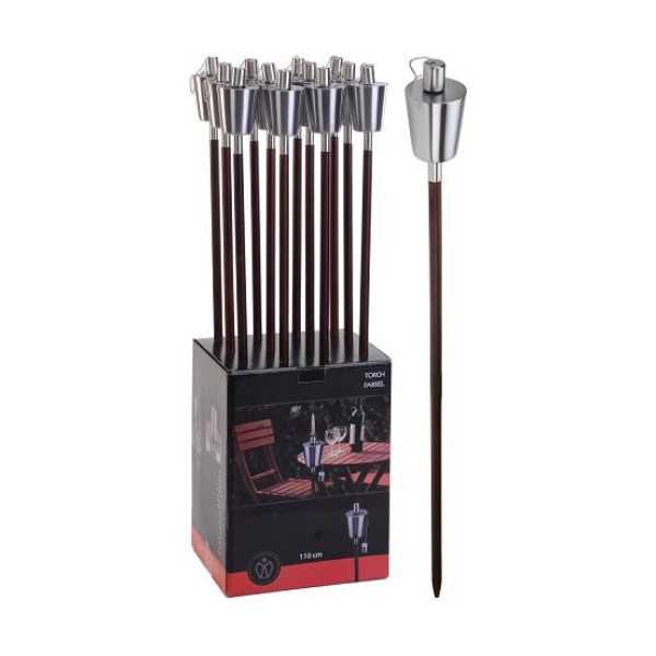 Antorchas Inoxi. 115CM Depósito 9X16CM 690 [LOTE DE 2 Unidades] ALAMPAT
