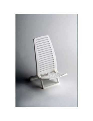 Silla Playa Propileno Blanca 600-0021 [LOTE DE 2 Unidades] ALCO