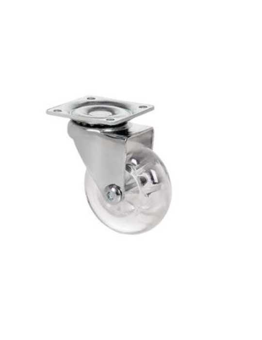 Rueda Giratoria con Placa 75MM [LOTE DE 4 Unidades] ALEX