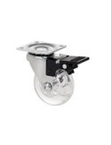 Rueda Giratoria con Placa y Freno 75MM [LOTE DE 4 Unidades] ALEX